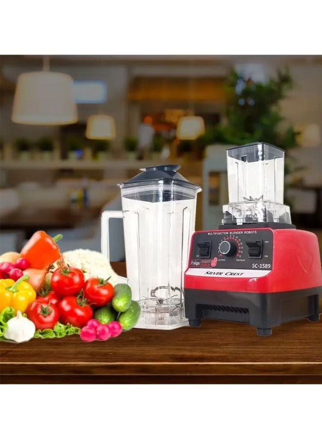 Multi Functions Heavy Duty Blender Mixer Juicer With 15 Speed Control  - Image 2