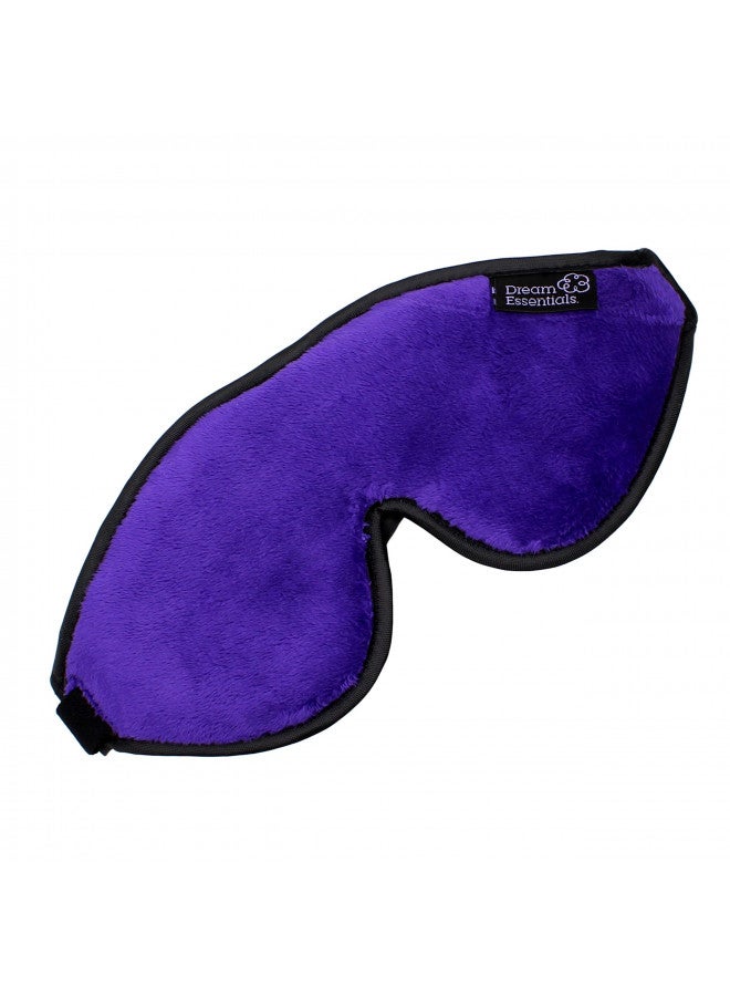 Dream Essentials Dream Essentials, Escape 3D Sleep Mask, Earplugs, Carry Pouch Set, Molded Eye Shade, Men and Women, Contoured, Nose Bridge, Light Block, Memory Foam, Gift Set, Travel, Yoga, Blindfold, Deep Purple - Image 3