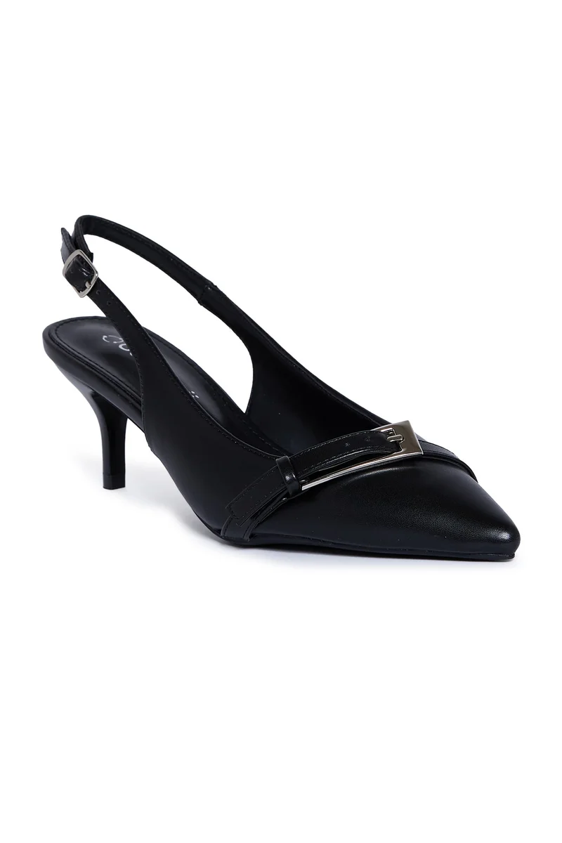 جيومني جيومني بغل الكعب المتوسط للنساء – كعب أنيق بدون ظهر للمكتب، للحفلات والملابس اليومية