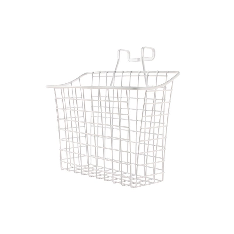 Spectrum Spectrum Diversified Grid Over the Tank Magazine Holder White 