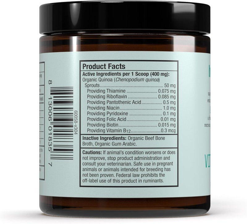 Dr. Mercola , Healthy Pets, Vitamin B Complex, For Cats & Dogs, 2.1 oz (60 g) - Image 2