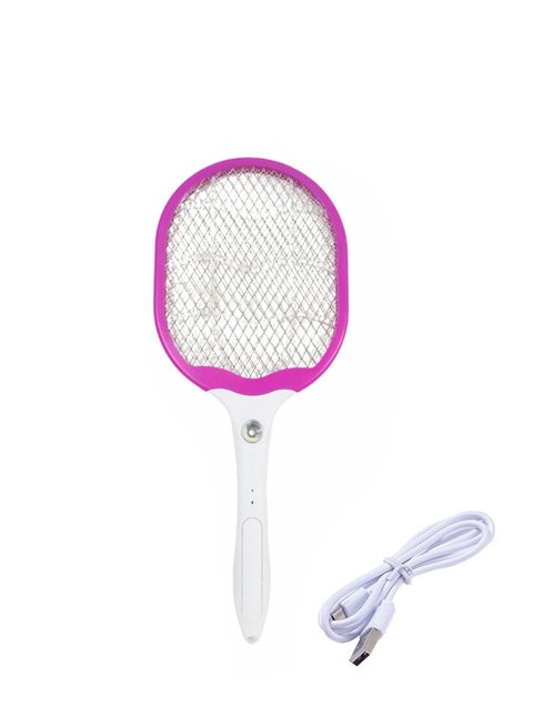 Large capacity battery rechargeable home mosquito swatter with lighting, electric mosquito swatter.