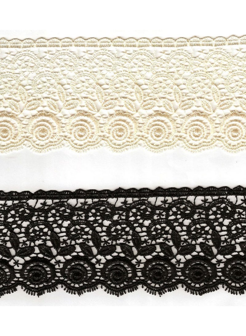 Chemical Cutting Lace 3-1/8inch 15Y (Ma55-1077)