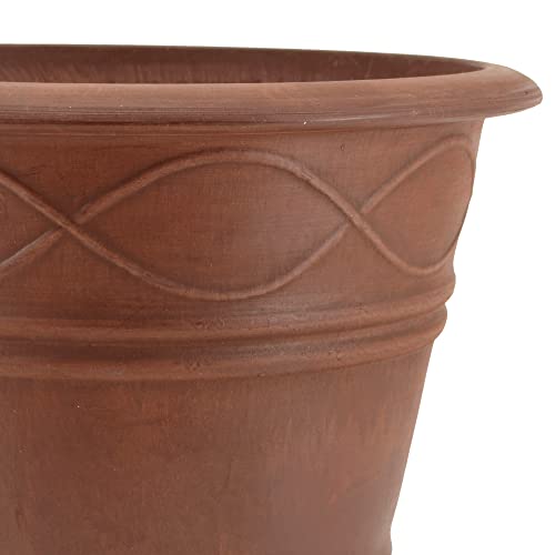 PSW Pot Collection PSW ME36TC Western Weave Planter, 14 by 11.5-Inch, Terra Cotta Color - Image 3