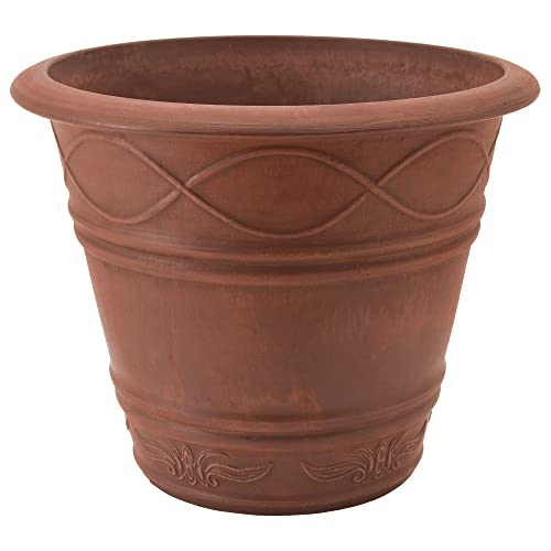 PSW Pot Collection PSW ME36TC Western Weave Planter, 14 by 11.5-Inch, Terra Cotta Color - Image 2