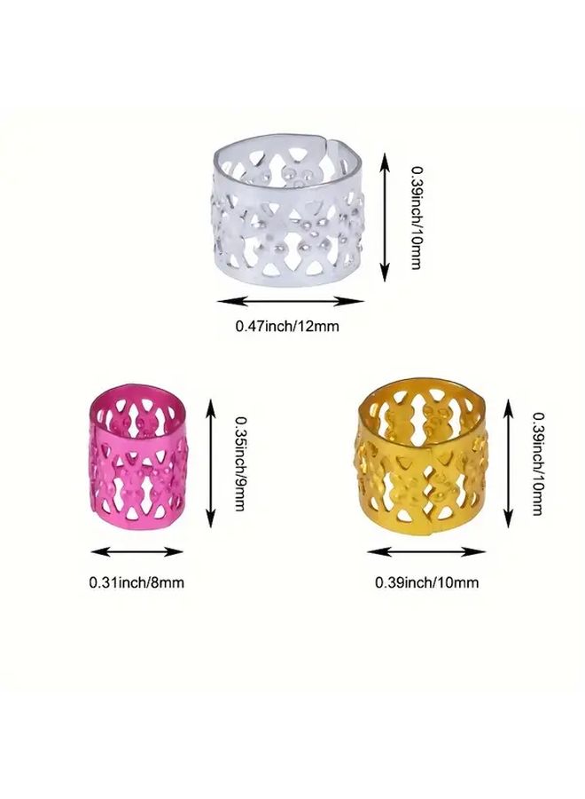 Mix Color 8mm Dreadlock Beads for Doll Accessories DIY Craft Mini Charms - Image 2