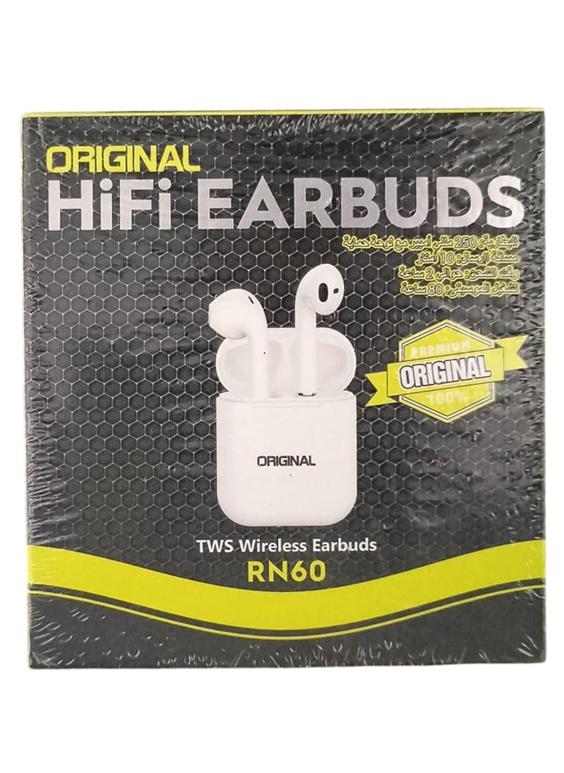 Original HiFi TWS Wireless Earbuds RN60  - Image 1