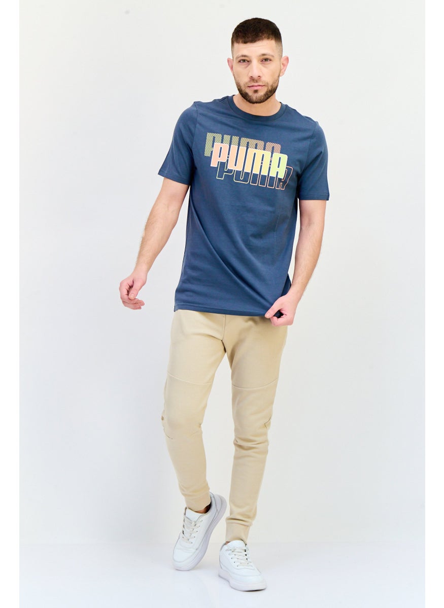 PUMA Men Sportswear Fit Short Sleeve Outdoor T-Shirt, Dark Grey  - Image 4