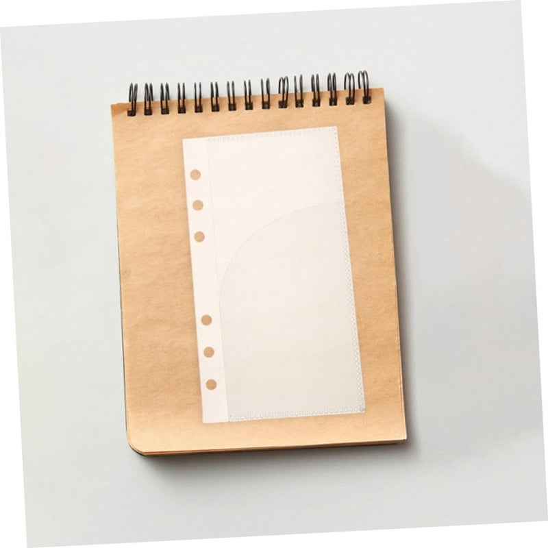 Didiseaon 15 Pcs A6 Frosted Pp Binder Pockets Organizer Cash Folders Zipper Pouch - Image 5