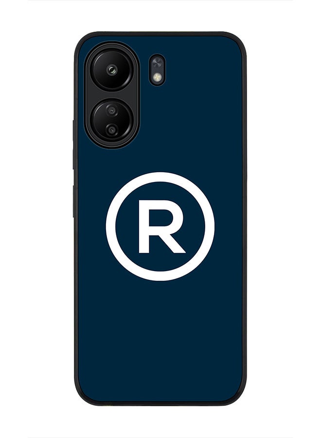 Stylizedd Rugged Black Edge Case for Xiaomi Redmi 13C 4G, Slim fit Soft Case Flexible Rubber Edges Anti Drop TPU Gel Thin Cover - Registered - Image 1