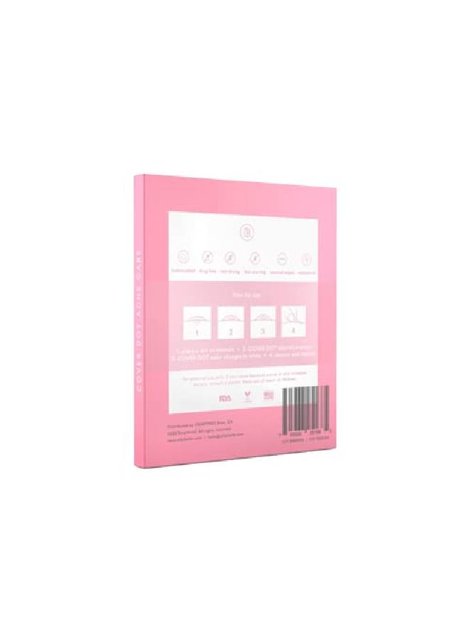 SMARTMED Cover Dot Acne Care (120 Dots) Skin Blemish Treatment With Hydrocolloid ; Clear Waterproof Patch ; Oil And Pimple Absorbing ; Made In Usa  - Image 3