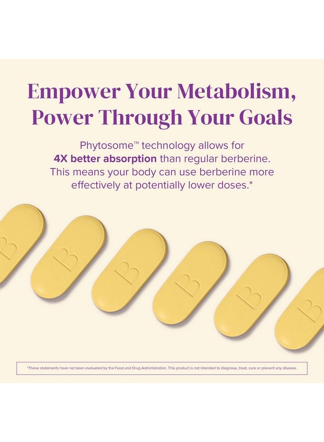 Barimelts Berberine Phytosome 550mg for GLP-1 Users and Bariatric Patients - Metabolism Support - 60 Smooth-Coated Caplets (1-Month Supply) - Image 5