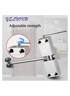 Excefore Automatic Door Closer, Stainless Steel Door Closing Controller for Residential Commercial Use,Adjustable Closing Speed System  - Image 4