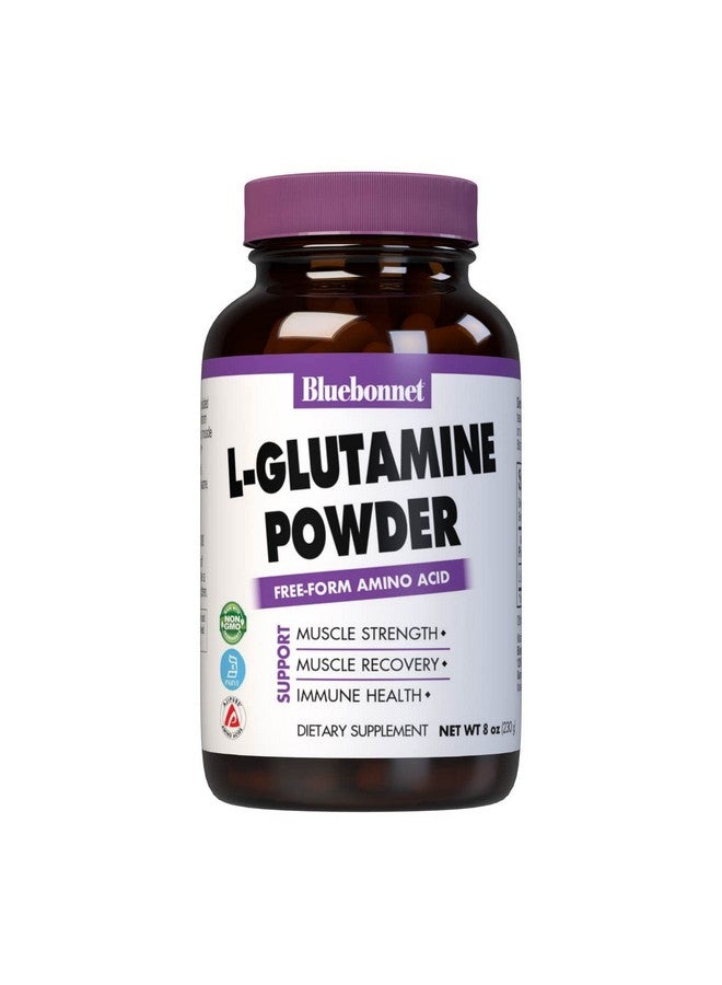 Bluebonnet Nutrition L-glutamine Powder, 8 Ounce - Image 1
