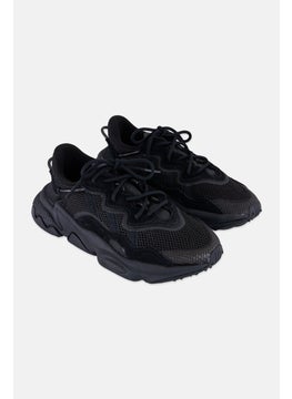 adidas Originals Kids Boy Ozweego Lace Up Outdoor Shoes, Black  - Image 1