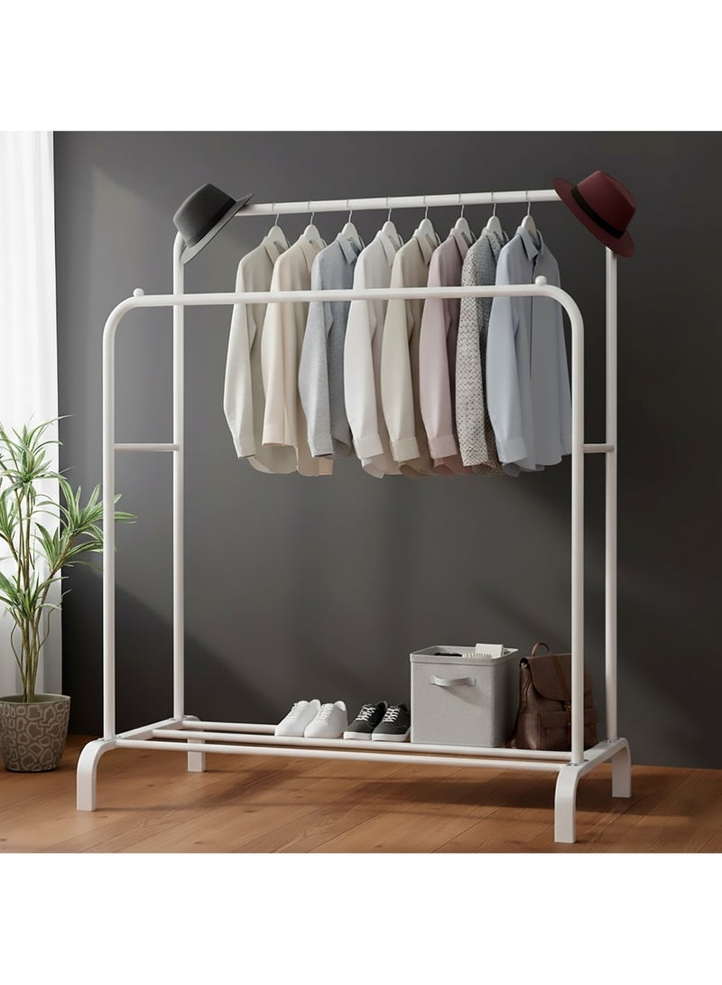 إيه جي دي علاقة ملابس معدن منظم وحامل ملابس أسود 110*54*150(132)سم - Image 2