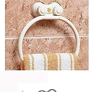 VDHJA Multi Functional Towel Hanger Portable Anti-Slip Storage Rack Space Saving Hook for Garment Drying (Pack of 1) - Image 3