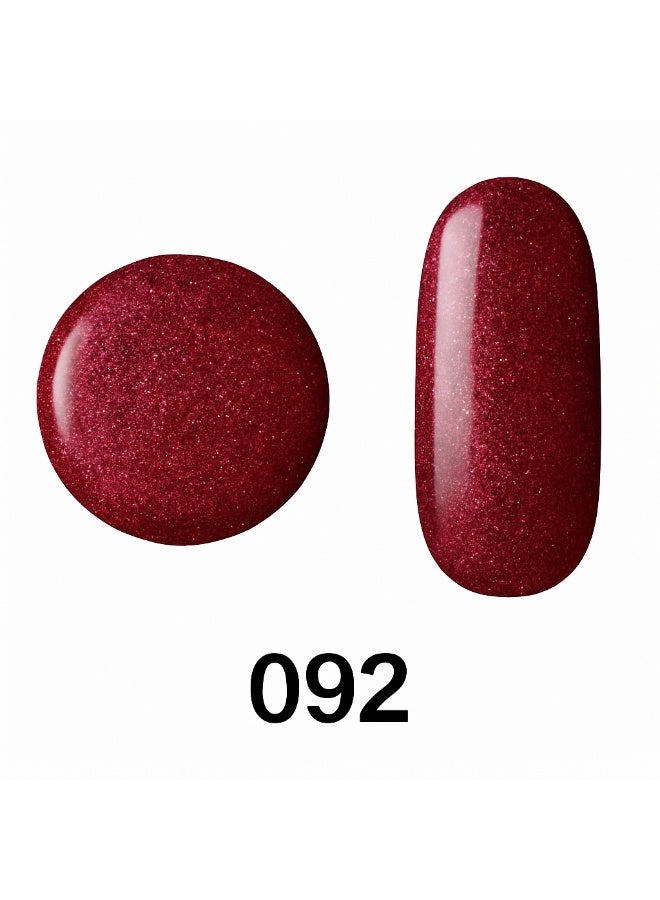 كيه دابليو كيه كيو دبليو كيه طلاء أظافر – درجة 092 + مزيل طلاء أظافر مجاني - Image 2