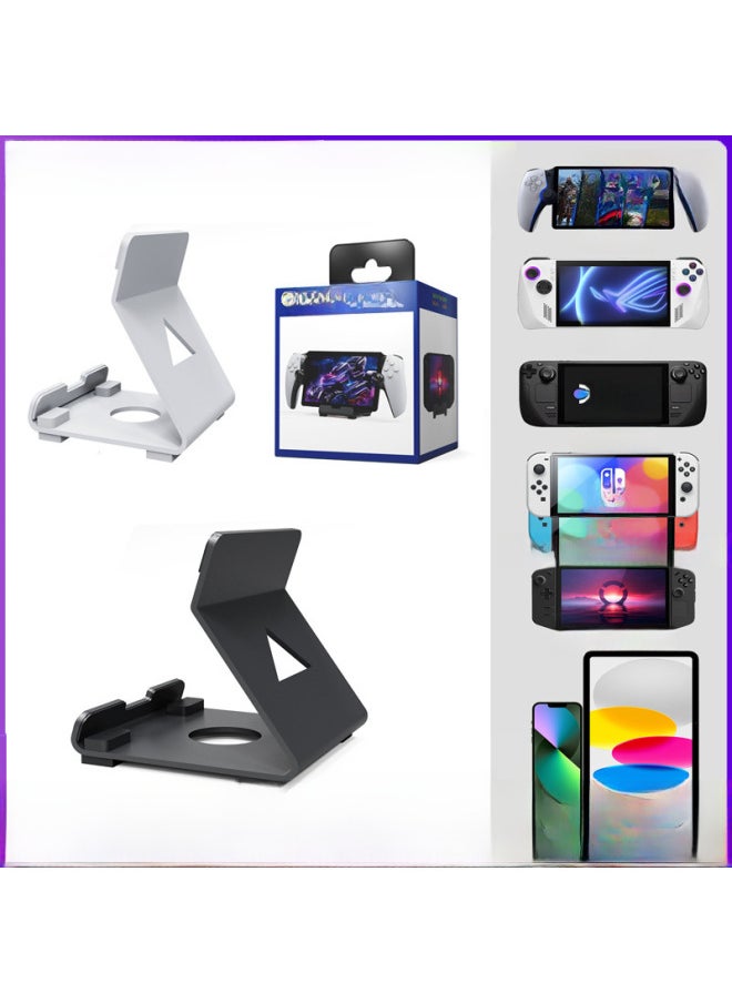 Generic PS5 Portal Handheld Desktop Stand SteamDeck/ROG Ally/Switch Mobile Phone Simple Stand-Product Color:Black  - Image 2