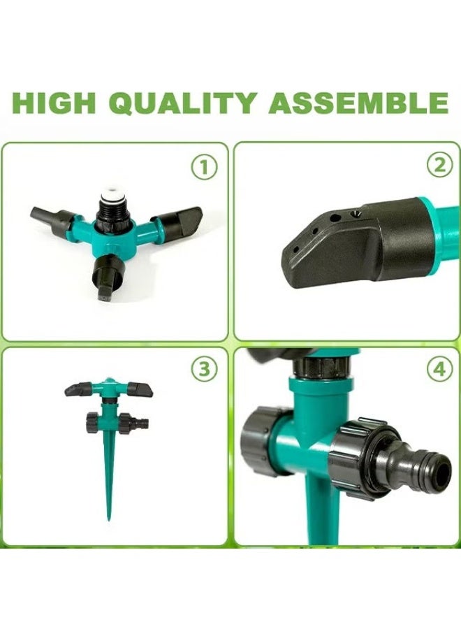EETU Garden Sprinkler For Yard,Lawn 360 Degree Rotation Auto Irrigation System,Water Sprinklers Yard Large Area,And Plant Irrigation,Kids Playing - Image 5