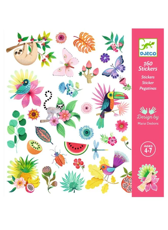 DJECO Paradise Stickers