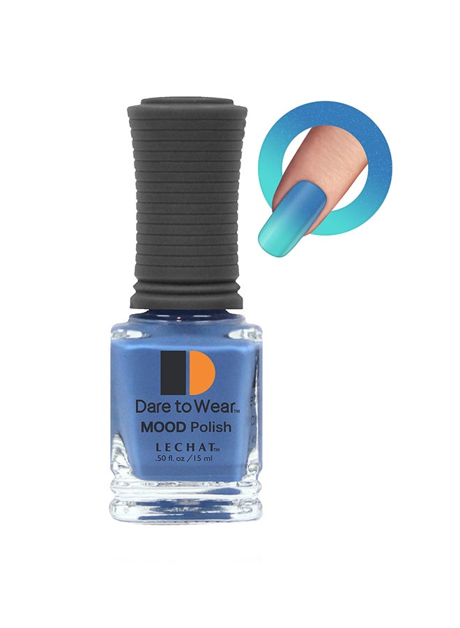 Lechat Color Changing Nail Polish 15ml Glossy Super Shine Nail Lacquer 15ml Fast Dry Long Lasting Nail Enamel Temperature Change Mood Color Polish Nail Art No Need UV LED Lamp No Curing Manicure Nail Paint - Image 1