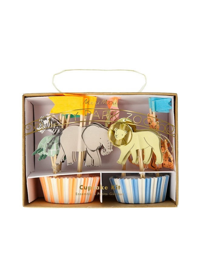 Meri Meri Meri Meri Safari Animals Cupcake Kit - Image 1