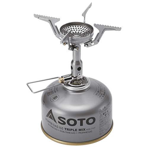 SOTO Amicus Stove with or without Igniter Camping Stove - Superior Under Windy Conditions, Shock Resistant, and Low-cost With High-end Performance Stove. Shipped Empty. - Image 3