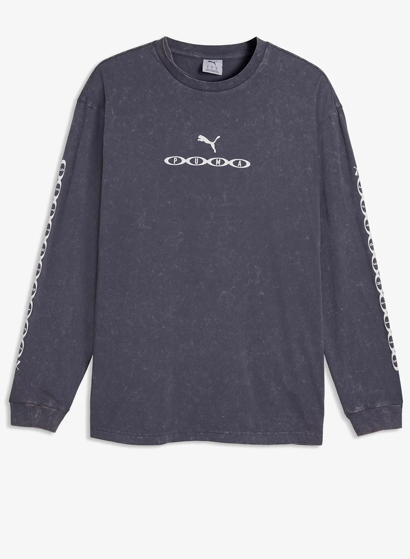 Puma Inky Depths Run Culture Collective Relaxed Sweatshirt for Men | Best Price UAE