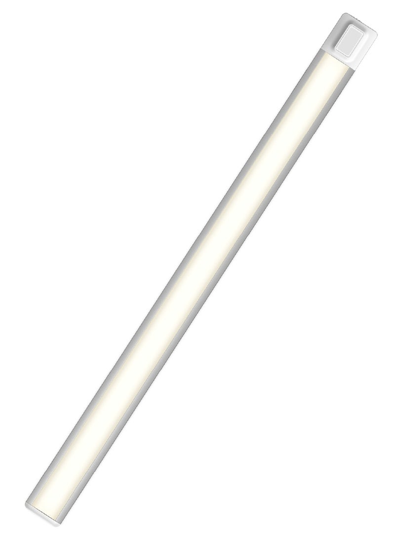 Promate 60cm LED Light with Motion Sensor, 100lm Brightness, Energy-Efficient 4W LEDs, USB-C Rechargeable 2000mAh Battery, Easy Adhesive Installation, Ideal for Under Cabinets, Lumia-60 White - Image 1