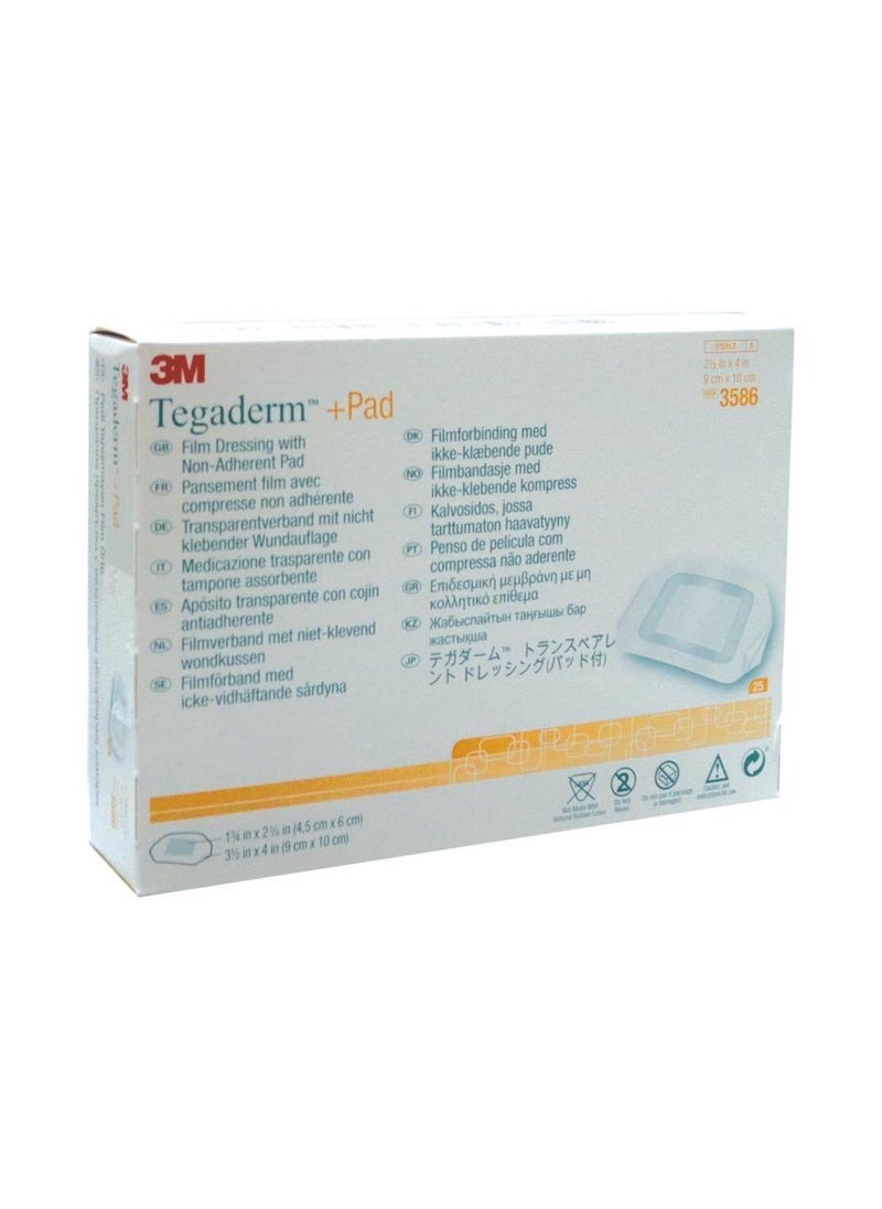 3M Tegaderm+ Pad 9 Cm X 10 Cm 25'S 
