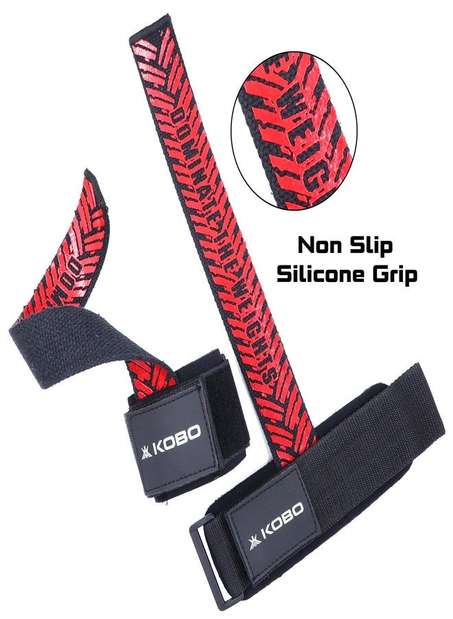 Kobo WTA-48 Wrist WRAP WTA-48 Weight Lifting Straps with Wrist Support, Free Size (Multicolour) - Image 2