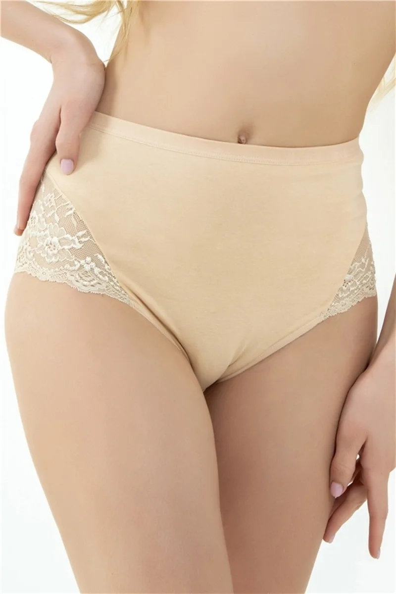 ماجيك فورم 626 - Wide Edged Combed Cotton Fabric Low Lace Normal Panties