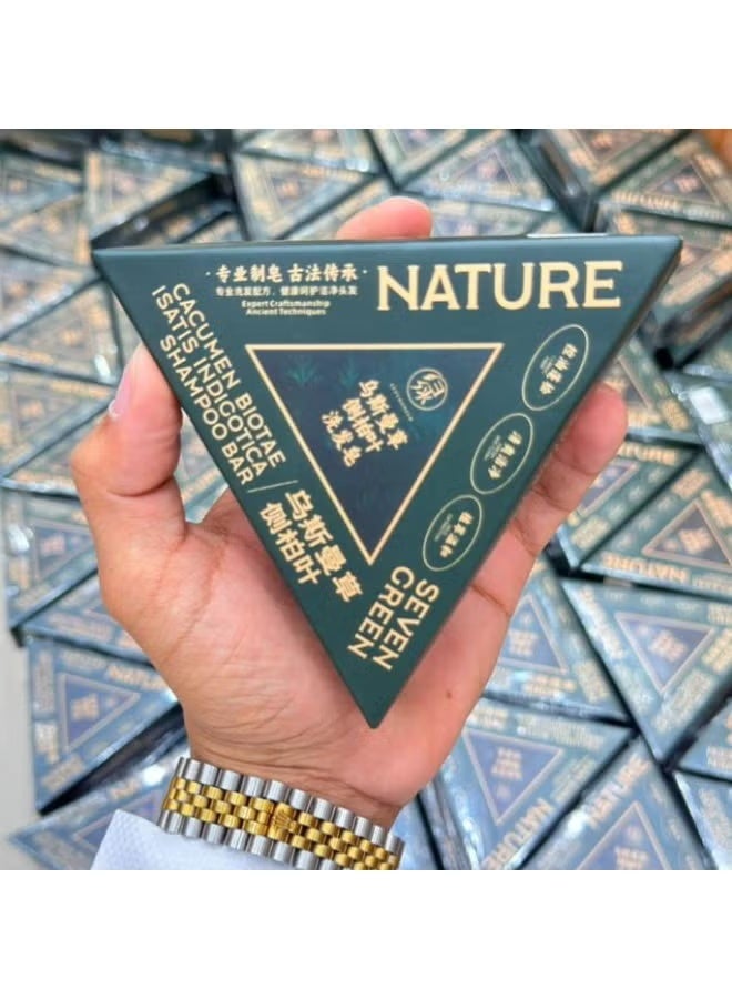 A natural herbal shampoo designed to treat various hair problems. It helps cleanse the scalp, strengthen hair roots, and prevent hair loss.