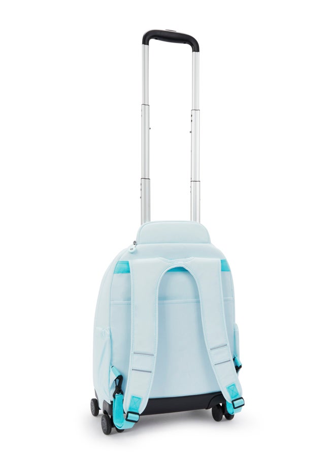 kipling New Zea Large Wheeled Backpack (with laptop protection) - Blue Sky Metallic - Image 2