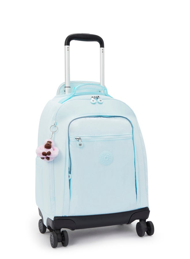 kipling New Zea Large Wheeled Backpack (with laptop protection) - Blue Sky Metallic - Image 4