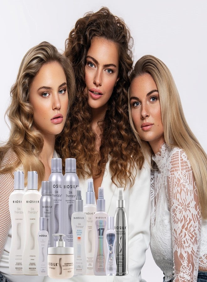 Biosilk Silk Therapy Conditioning Balm, Restores Shine & Smoothness, Deep Conditioning Treatment, Sulfate, Paraben & Cruelty-Free, 11 Oz - Image 3