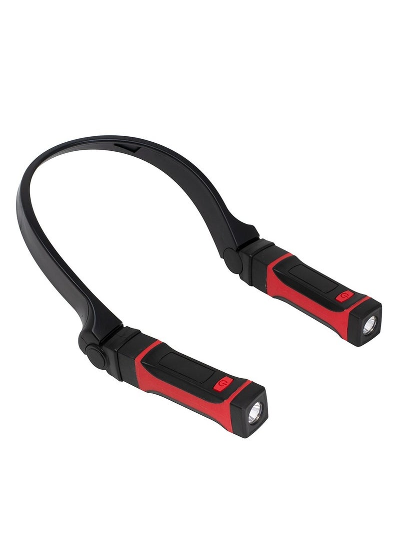 Generic - Magnetic Neck Hanging Light, USB Rechargeable Reading Headlamp, LED Outdoor Lighting Camping Lantern - Image 1