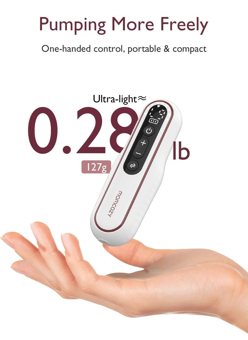 Momcozy - Painless, Potent, Wearable, Ultra-Light, Hands Free, Portable Double Electric Breast Pump V2 With 27 Pumping Combinations - Image 1