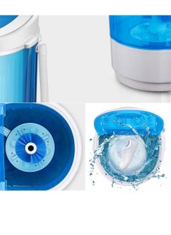 ELTRAZONE Shoe Washing Machine Small Household, Portable Lazy Washing Machine, 360° Cleaning, 10 Minutes Fast Cleaning, Safe Material Does Not Hurt Shoes Blue/White  - Image 4