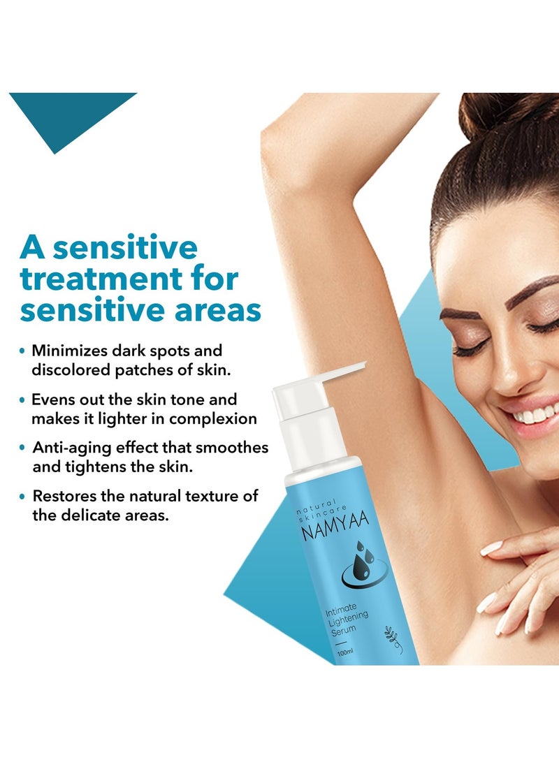 Namyaa Intimate Lightening Serum and Hygiene Wash for Men and Women, 100 gram each - Image 2