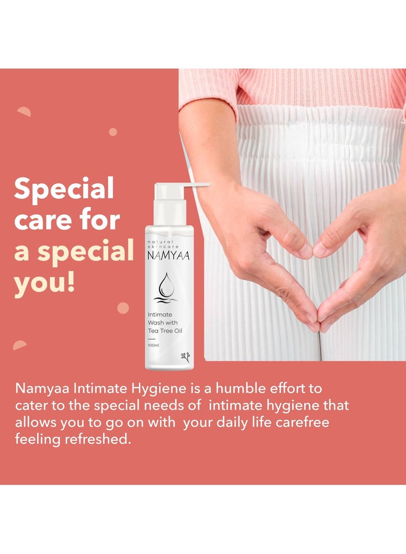 Namyaa Intimate Lightening Serum and Hygiene Wash for Men and Women, 100 gram each - Image 3