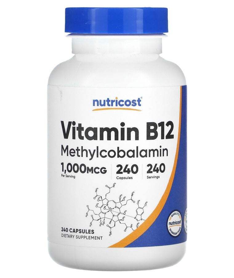 Vitamin B12 1000 mcg 240 Capsules
