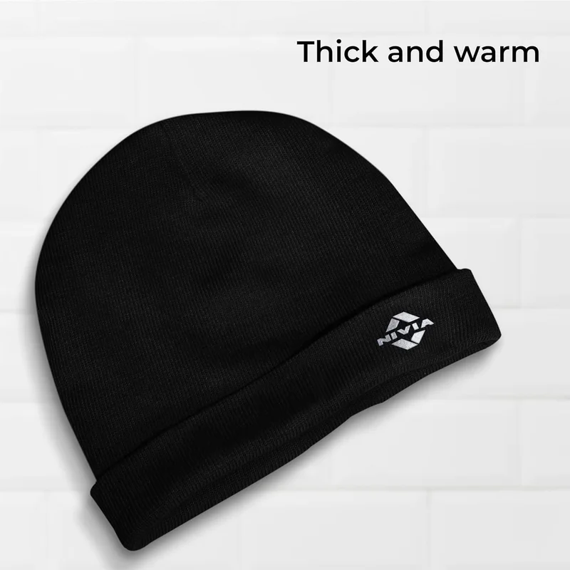 Nivia  Nivia Cotton Slouchy Beanie & Skull Cap for All Seasons, Unisex  | Best Price UAE