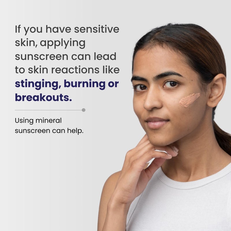 RE' EQUIL RE EQUIL Sheer Zinc Tinted Sunscreen 100 MineralBased Sunscreen UVA UBV  IR Protection Water Resistant With SPF 50 PA For All Skin Types 50g - Image 2