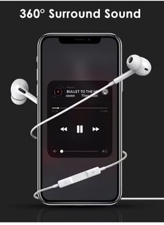 LIXES Compatibility Apple Earbuds with Lightning Wired Headphones [Apple MFI Certified], iPhone Lightning Connector, Compatible with iPhone 13/12/SE/11/XR/XS/X/7/7 Plus /8/8Plus, Supports All iOS Systems，  - Image 3
