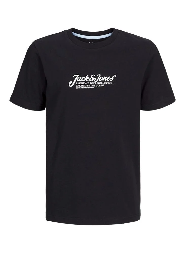 Jack & Jones Junior Kids Logo Crew Neck T-Shirt