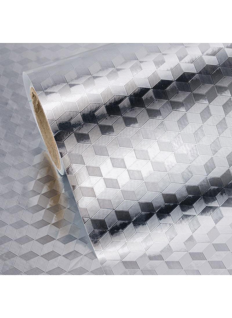 Bluejw - 0.4*1M Moisture Proof Waterproof Cabinet Decorative Pattern High Temperature Resistant Kitchen Oil Proof Sticker - Image 1