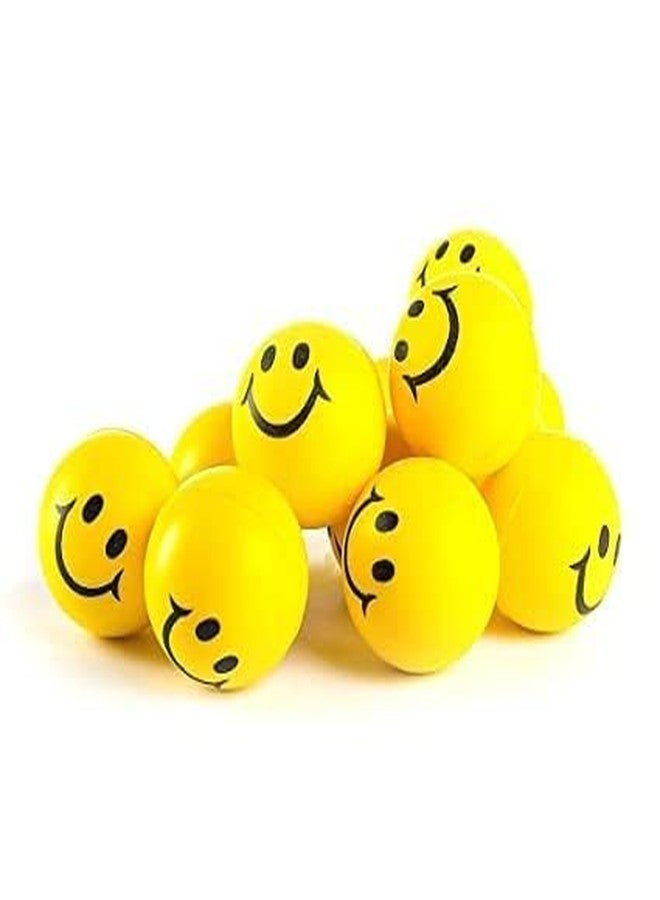 GR DESIGN®Smiley face Stress Relieving Soft Squeeze Ball (Pack of 6) - Image 3