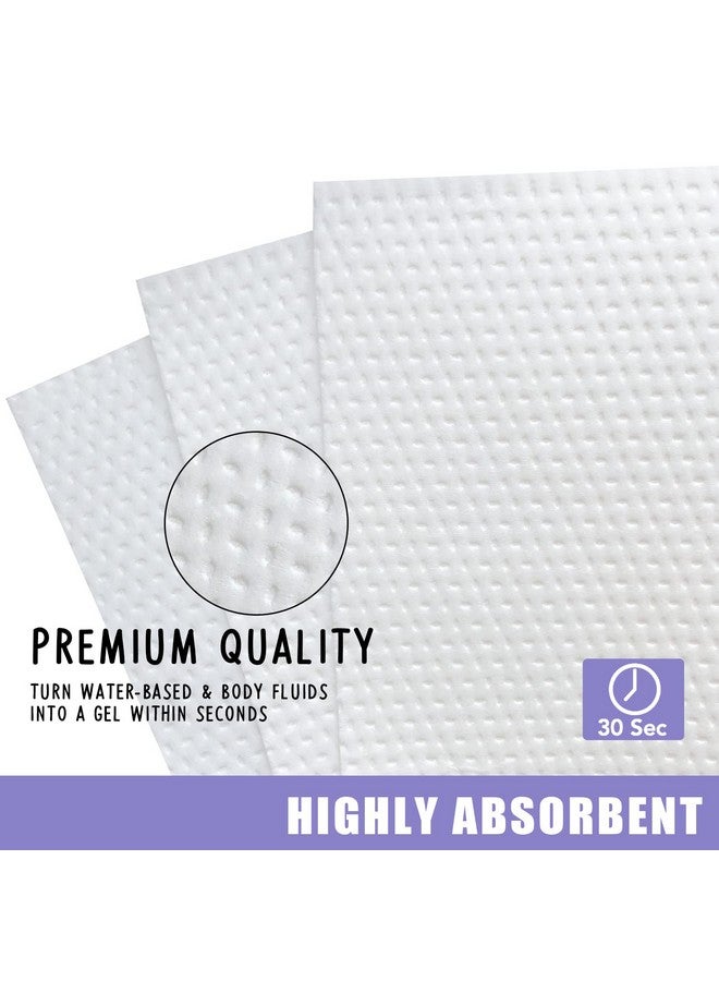CUXFLS Disposable Potty Absorbent Pads for Kids Travel,Toilet Refill Pouch for Toddler Toilets Portable Fast-Acting Absorbent Fit All Baby Travel Potty Bags - 150 Pads - Image 2